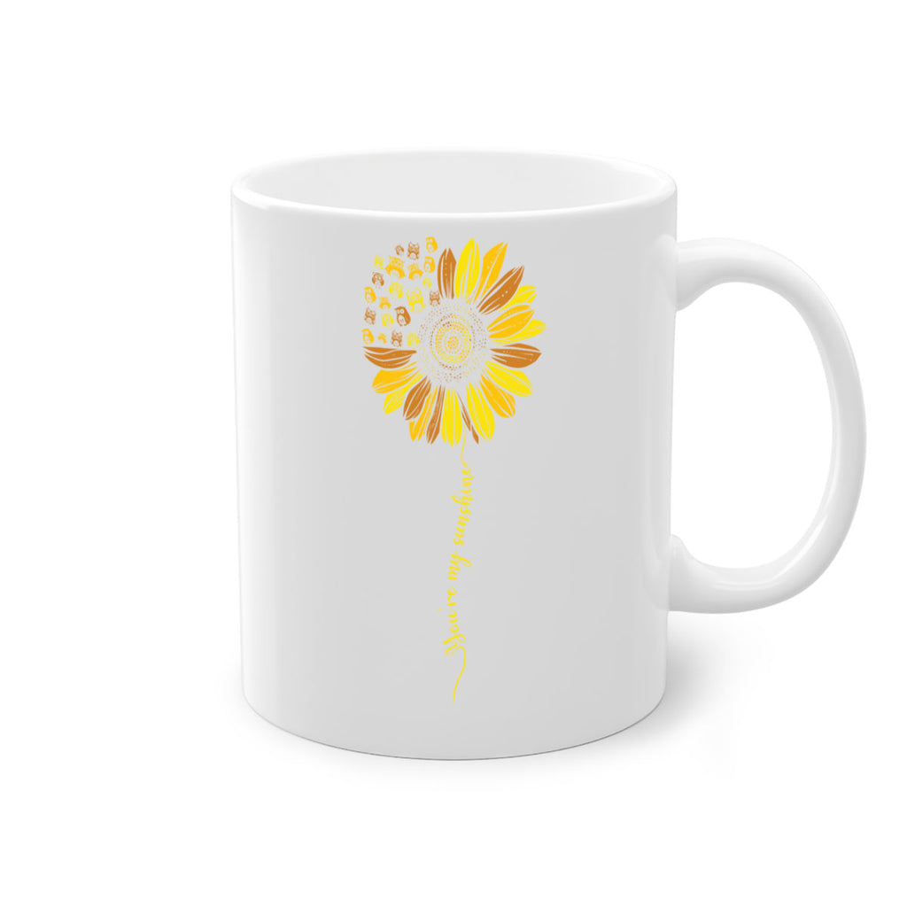 Sunflower Owl You Are My A TurtleRabbit 19#- owl-Mug / Coffee Cup