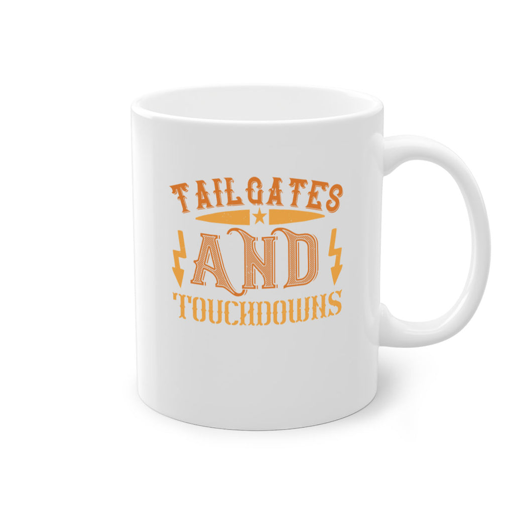 Tailgatege and touchdowns 370#- football-Mug / Coffee Cup