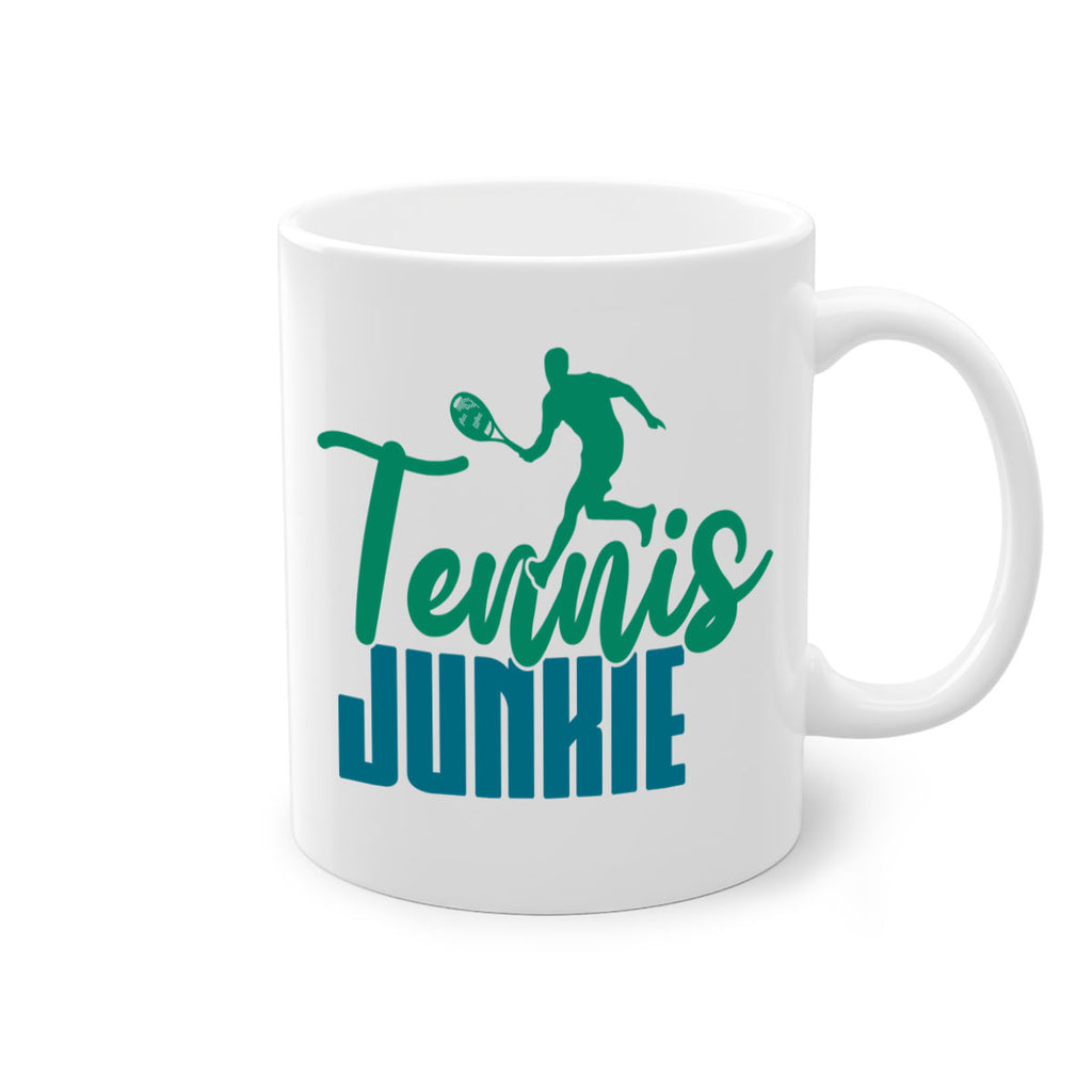 Tennis Junkie 279#- tennis-Mug / Coffee Cup