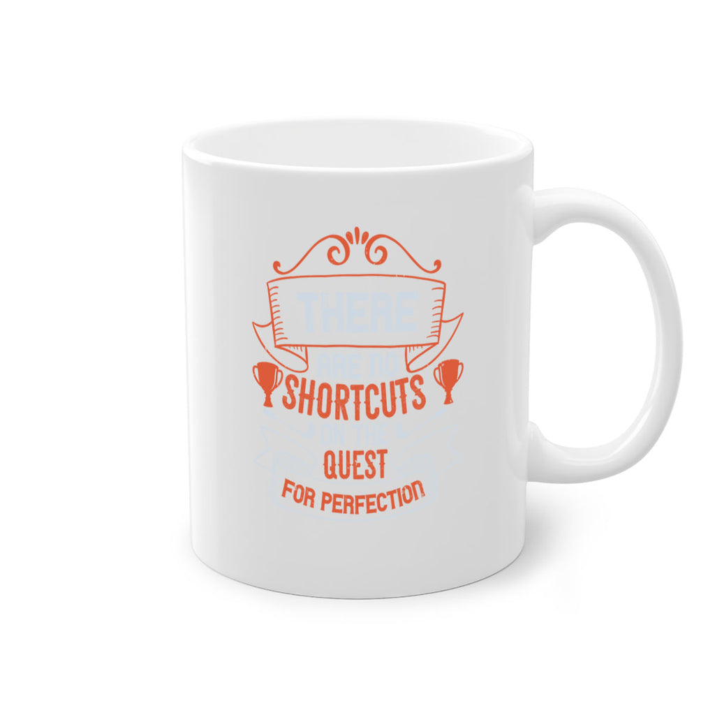 There are no shortcuts on the quest for perfection 1775#- golf-Mug / Coffee Cup