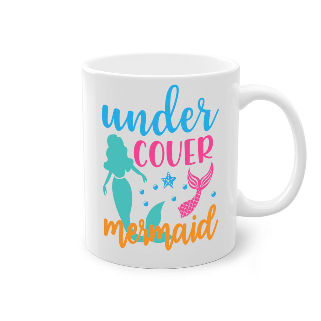 Under Cover Mermaid Design 654#- mermaid-Mug / Coffee Cup