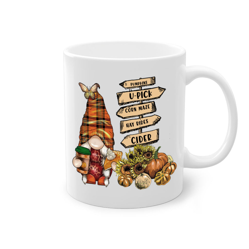 VintageFallGnome 625#- fall-Mug / Coffee Cup