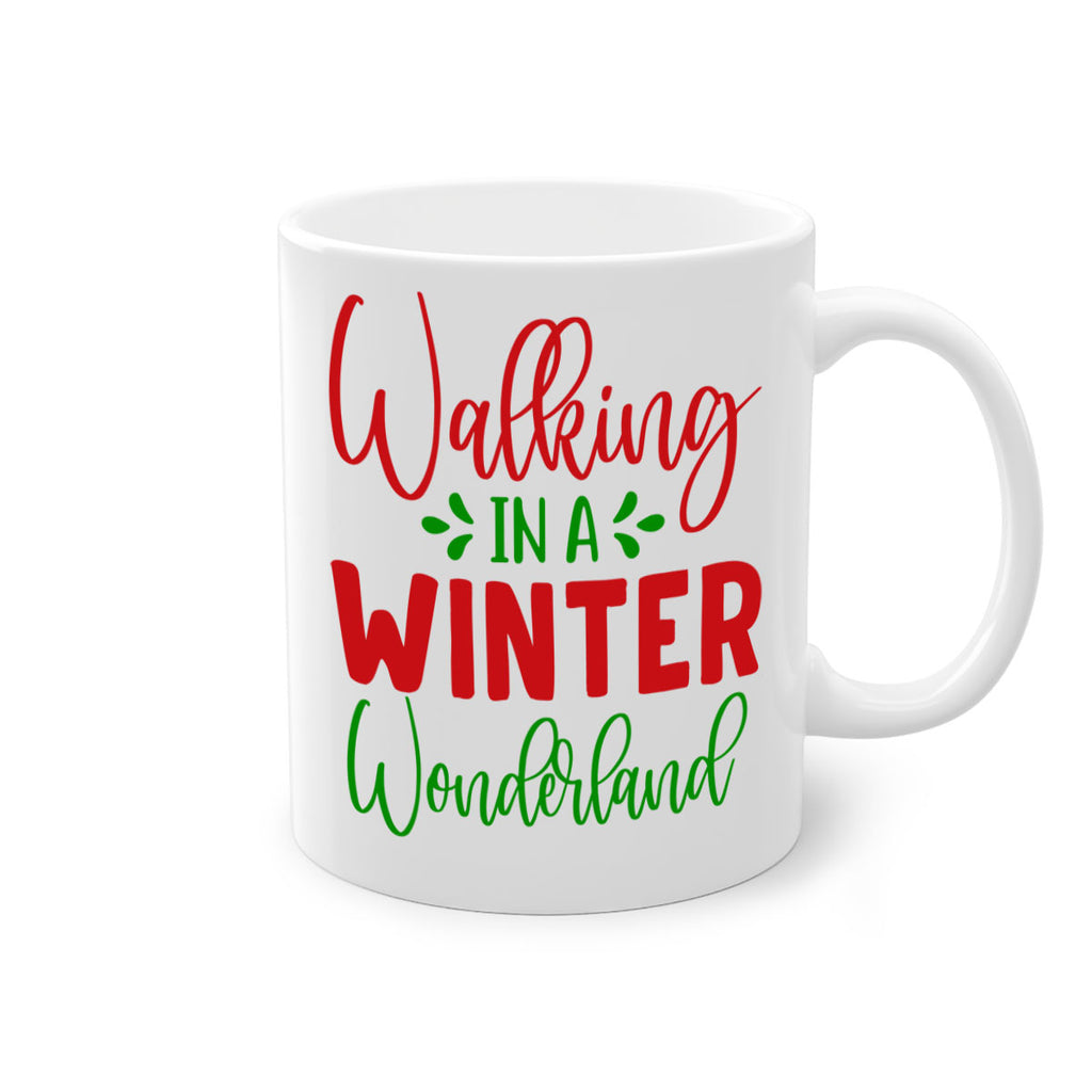 Walking in a Winter Wonderland 436#- winter-Mug / Coffee Cup