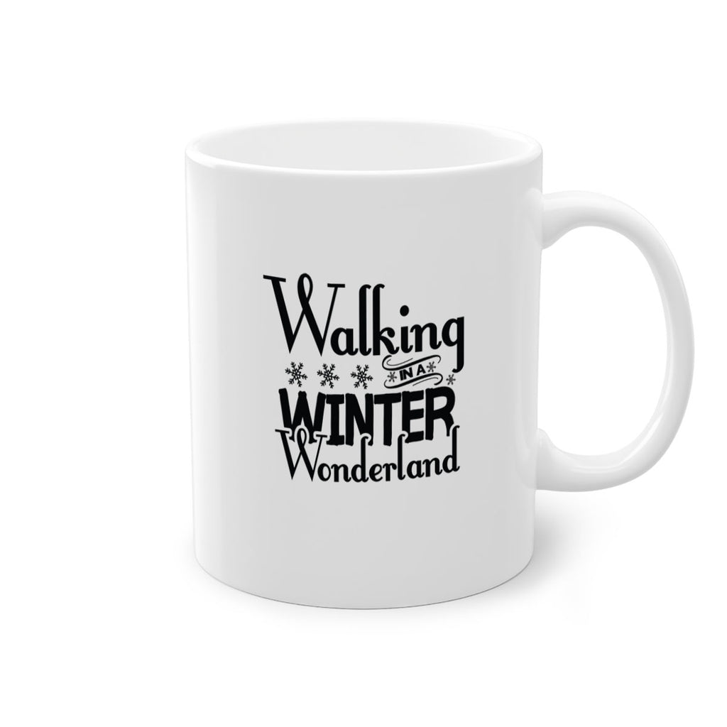 Walking in a Winter Wonderland 437#- winter-Mug / Coffee Cup