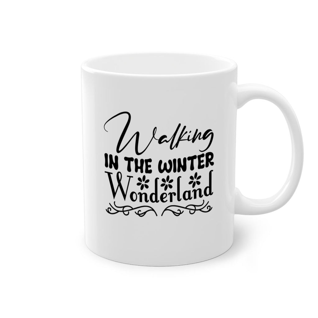 Walking in the winter wonderland 442#- winter-Mug / Coffee Cup