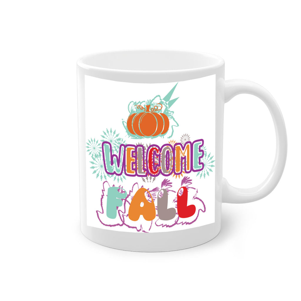 WelcomeFalldesign 638#- fall-Mug / Coffee Cup
