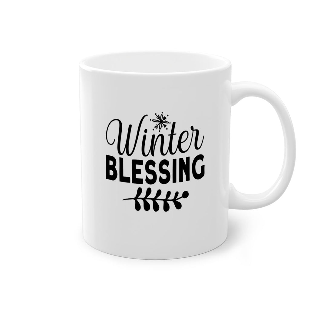 Winter Blessing488#- winter-Mug / Coffee Cup