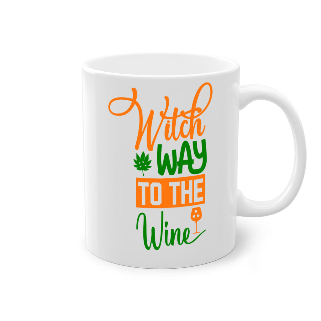 Witch Way to the Wine 650#- fall-Mug / Coffee Cup