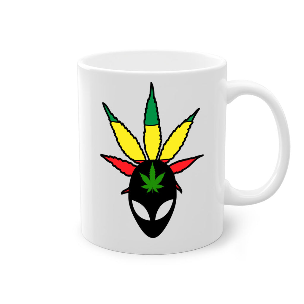alien cannabis 10#- marijuana-Mug / Coffee Cup