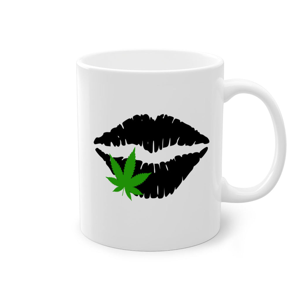 cannabis lips 47#- marijuana-Mug / Coffee Cup