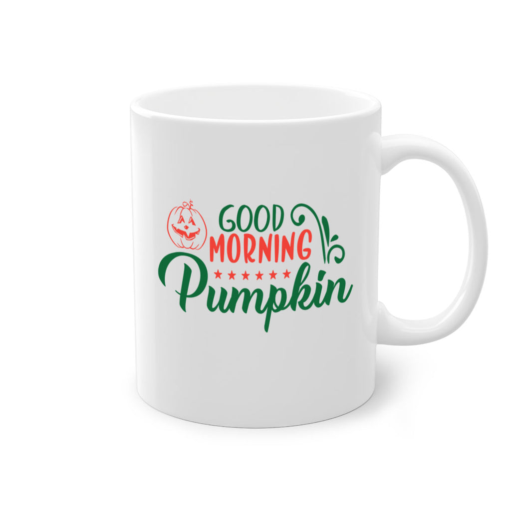 good morning pumpkin 208#- fall-Mug / Coffee Cup