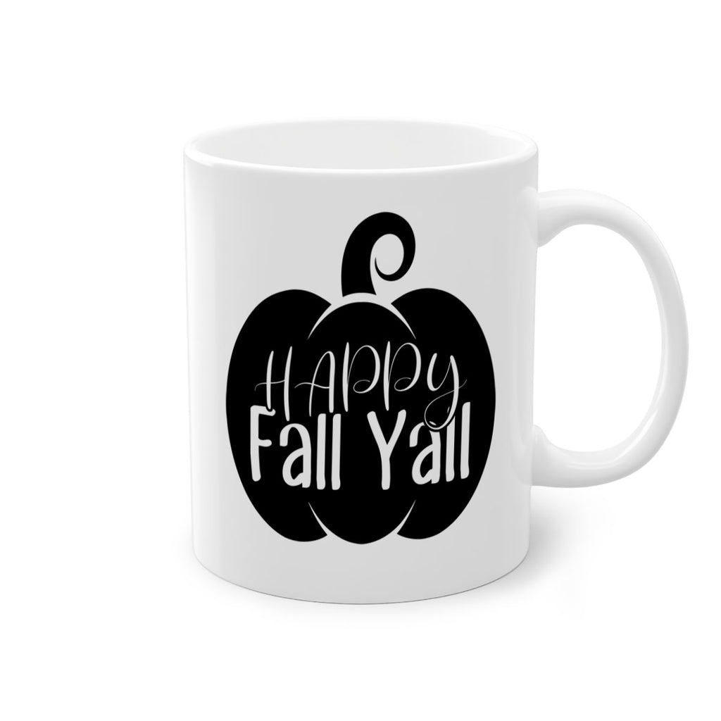 happy fall yall 235#- fall-Mug / Coffee Cup