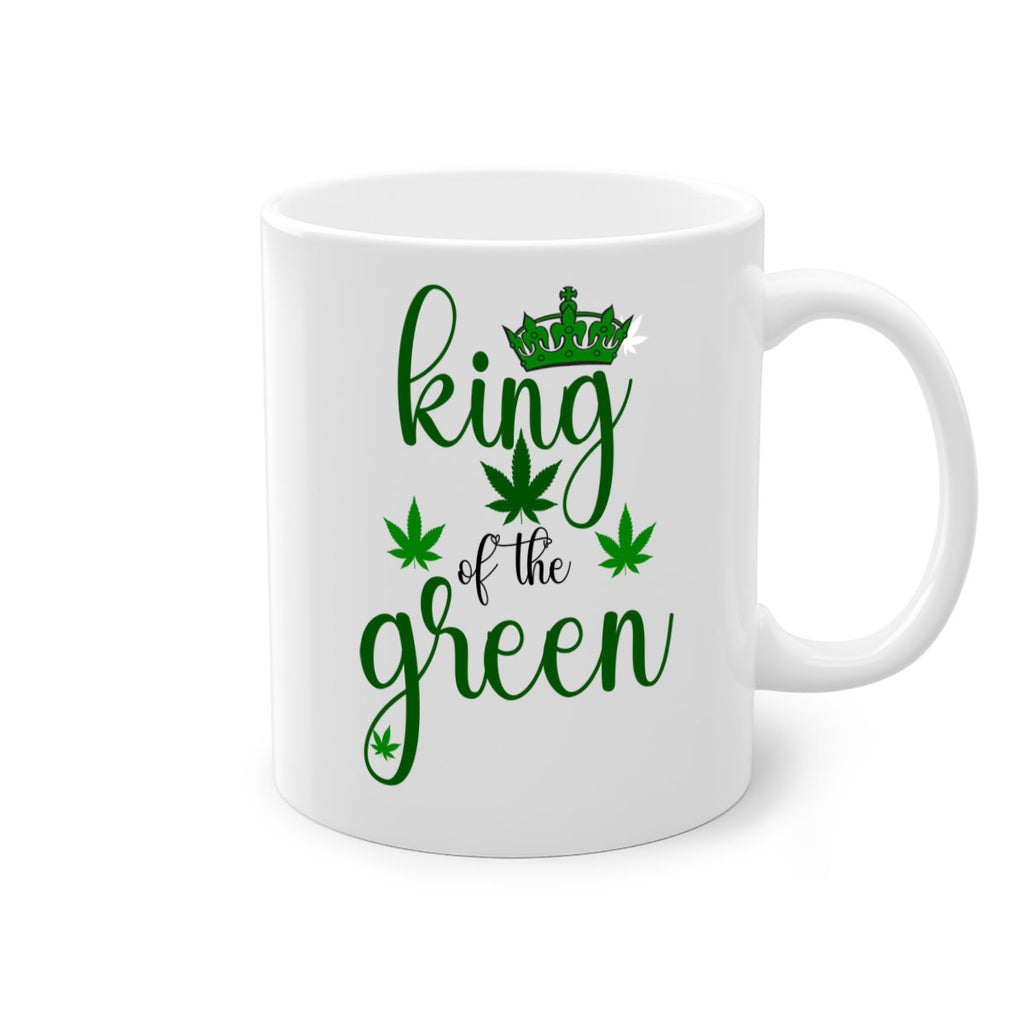 king of the green 177#- marijuana-Mug / Coffee Cup