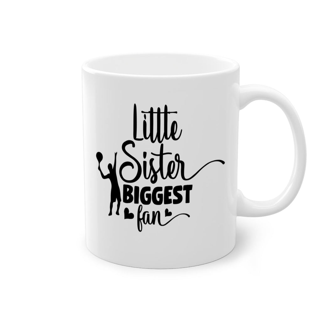 little sister biggest fan 862#- tennis-Mug / Coffee Cup