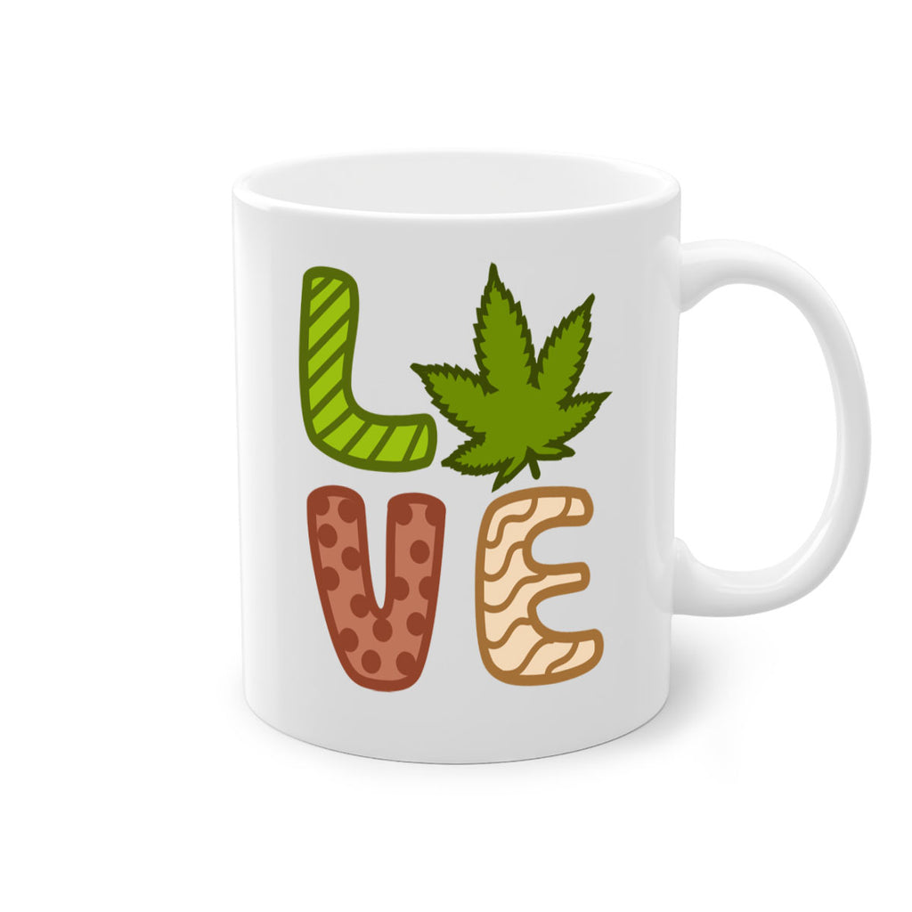 love weed 193#- marijuana-Mug / Coffee Cup