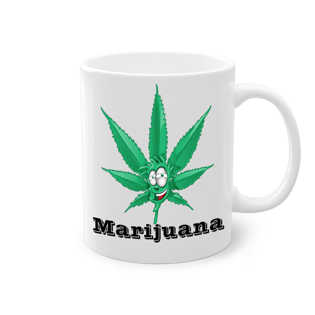 marijuana happy face 199#- marijuana-Mug / Coffee Cup