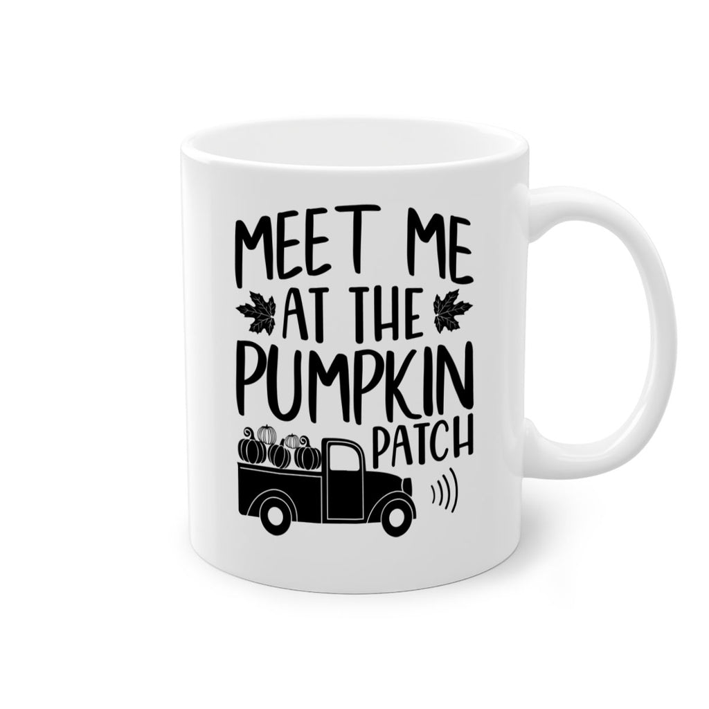 meet me at the pumpkin patch 423#- fall-Mug / Coffee Cup