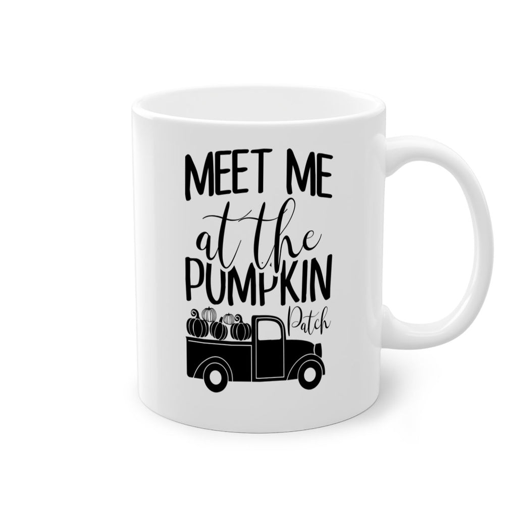 meet me at the pumpkin patch 424#- fall-Mug / Coffee Cup