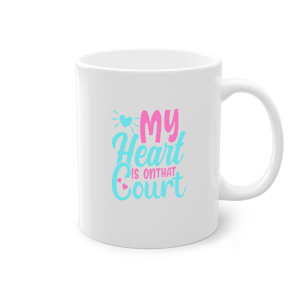my heart is on the court 1988#- basketball-Mug / Coffee Cup