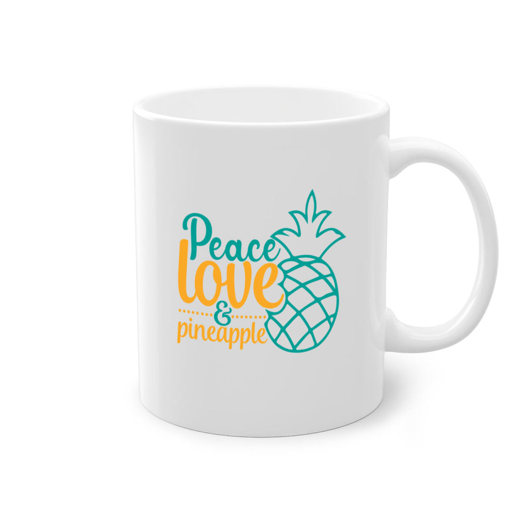 peace love pineapple Style 82#- Summer-Mug / Coffee Cup