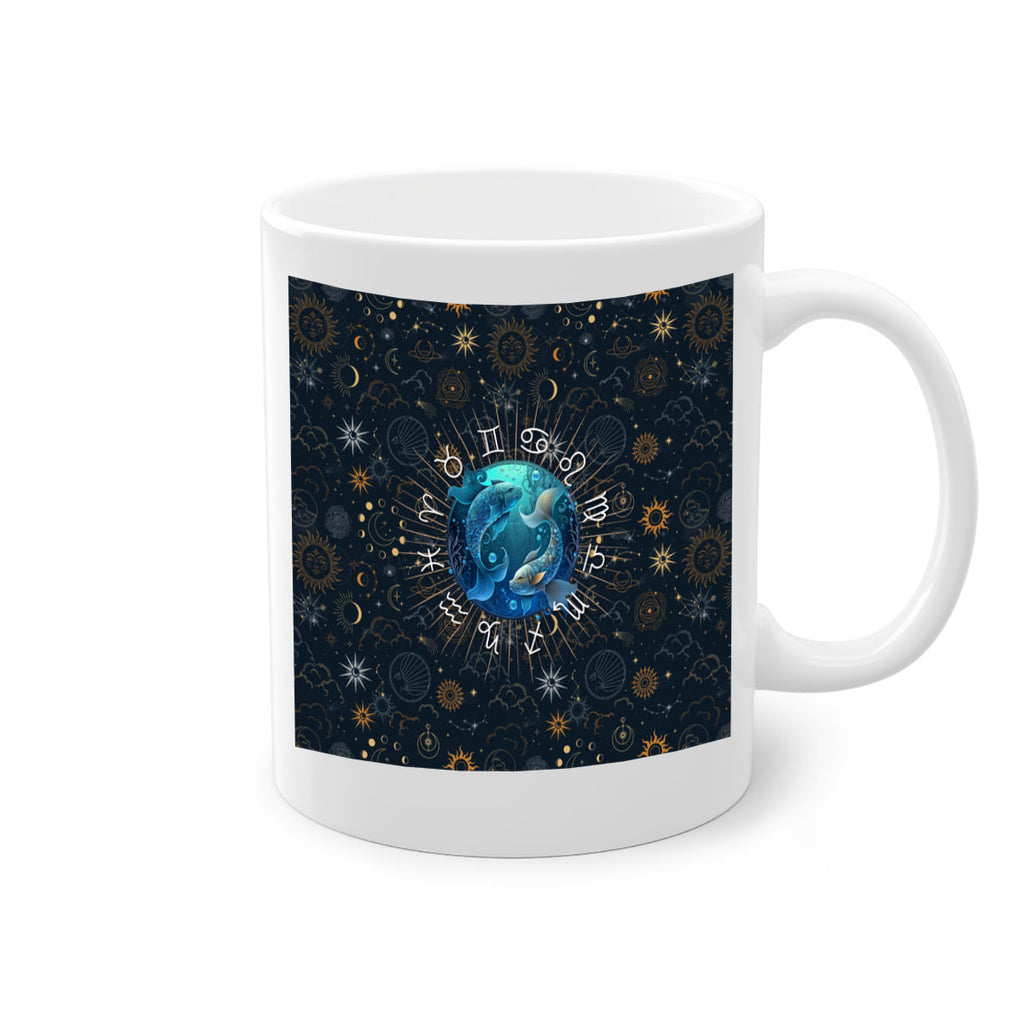 pisces Straight 366#- zodiac-Mug / Coffee Cup