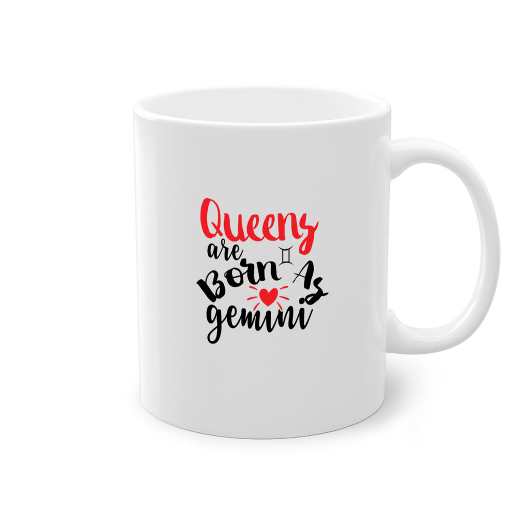 queens Are Born As Gemini 385#- zodiac-Mug / Coffee Cup