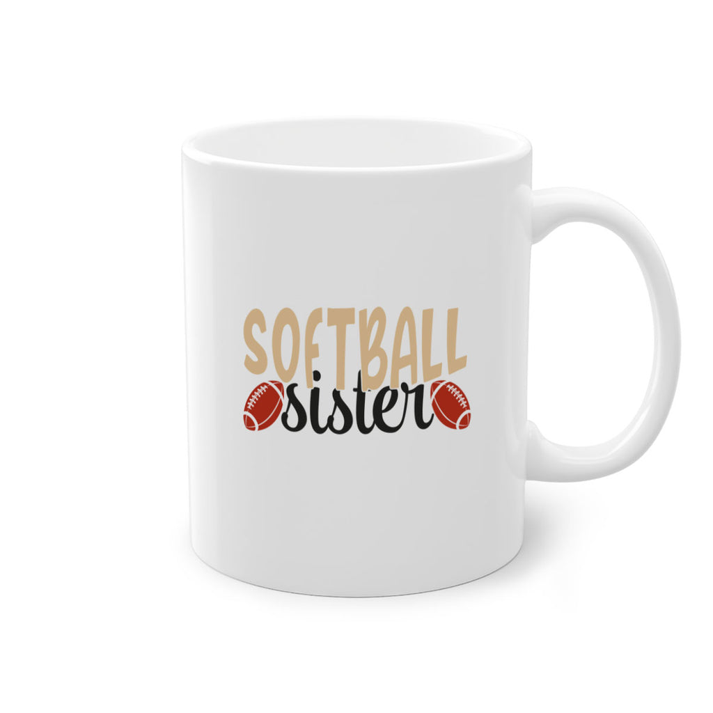 softball sister 2272#- softball-Mug / Coffee Cup