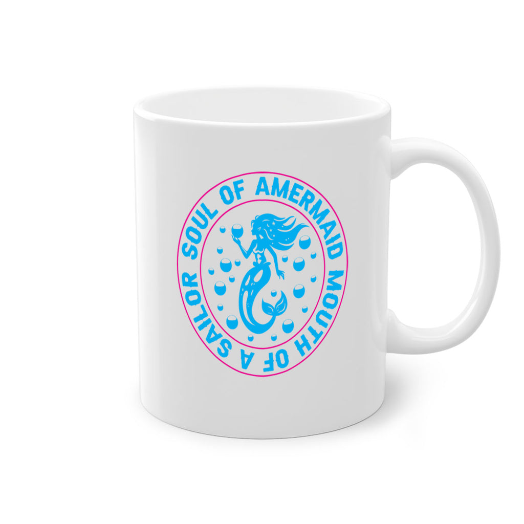 soul of a mermaid mouth of a sailor 621#- mermaid-Mug / Coffee Cup