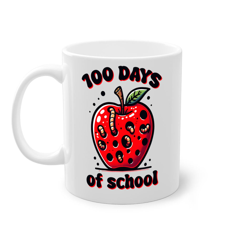 100 Days of School Apple 31#- 100 days-Mug / Coffee Cup