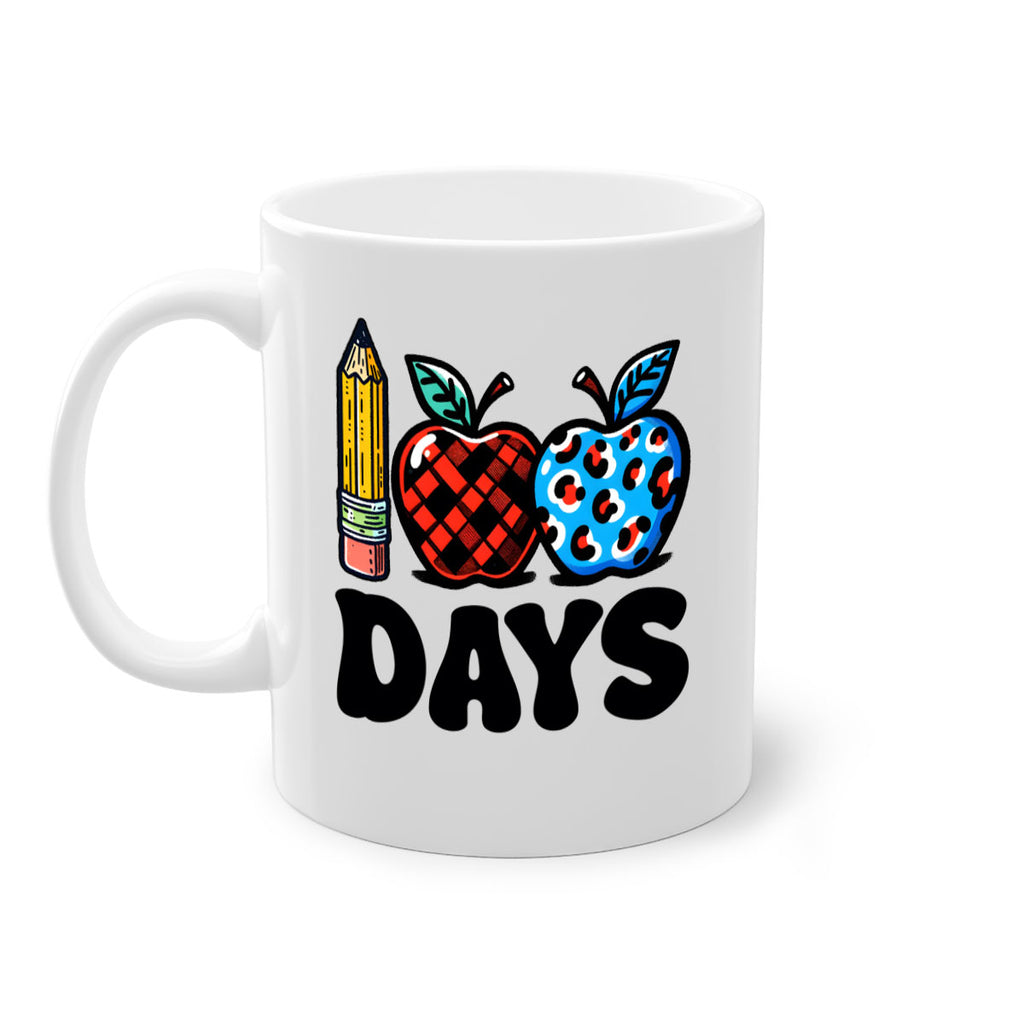 100th day of school Apple 38#- 100 days-Mug / Coffee Cup