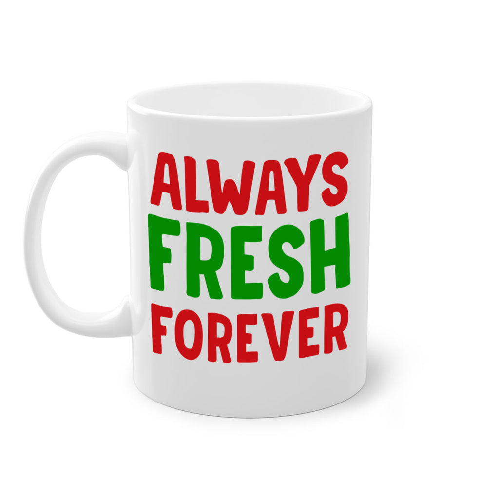 Always Fresh Forever 11#- winter-Mug / Coffee Cup