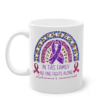 Alzheimer Awareness Purple Rainbow 2#- alzheimers-Mug / Coffee Cup