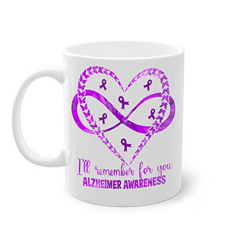 AlzheimerS Awareness Heart Infinity 14#- alzheimers-Mug / Coffee Cup