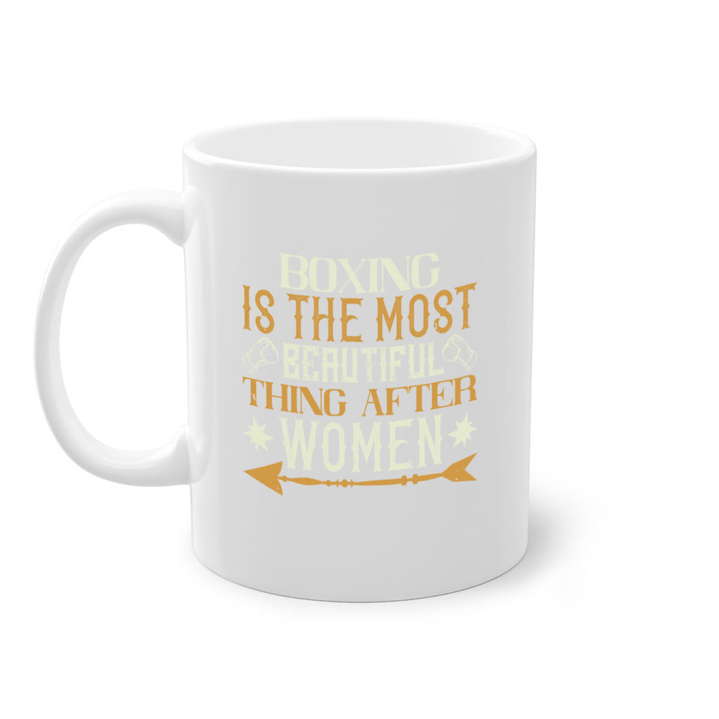 Boxing is the most beautiful thing after women 2343#- boxing-Mug / Coffee Cup