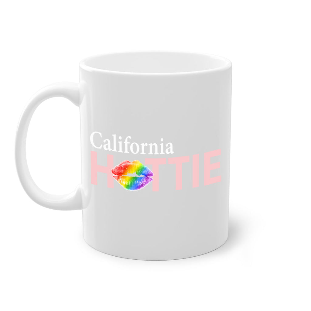 California Hottie with rainbow lips 56#- Hottie Collection-Mug / Coffee Cup