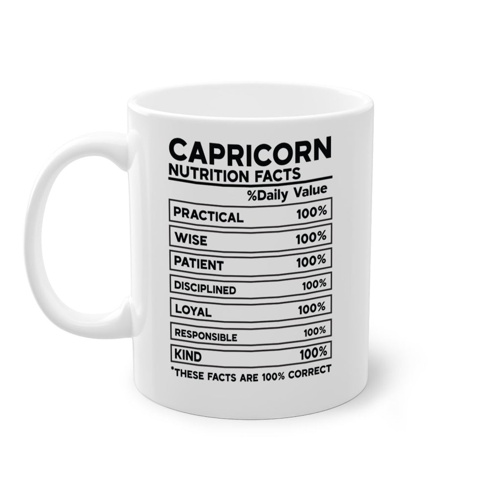 Capricorn Nutrition Facts 185#- zodiac-Mug / Coffee Cup