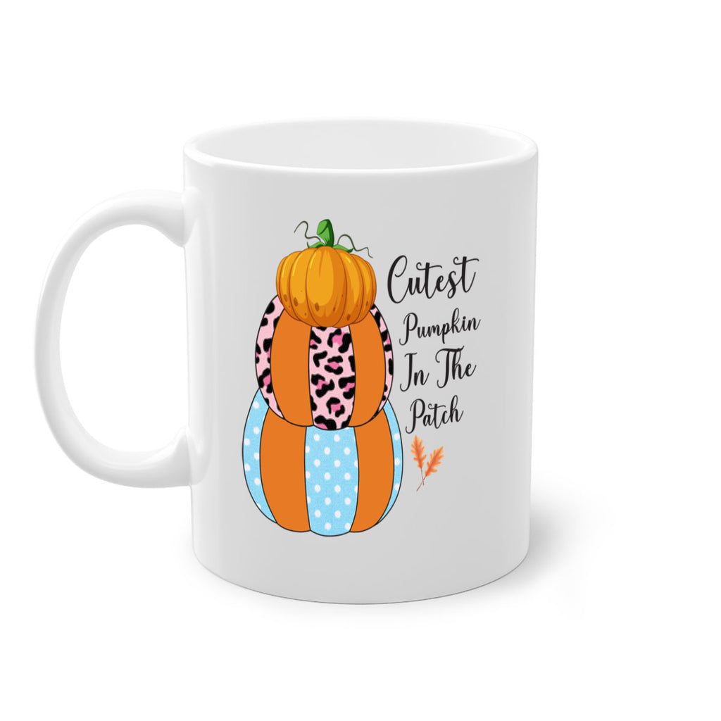 Cutest Pumpkin in the Patch 64#- fall-Mug / Coffee Cup