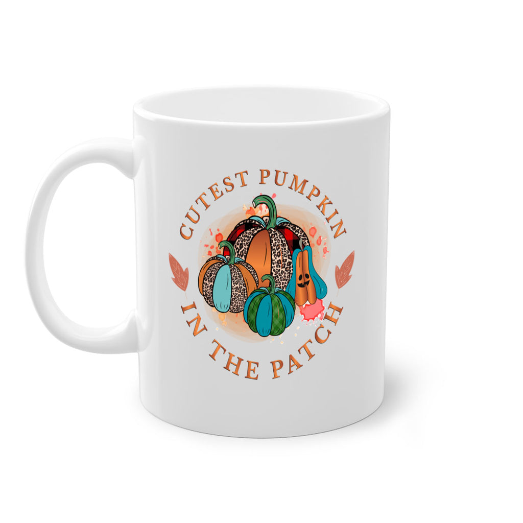 Cutest Pumpkin in the Patch 65#- fall-Mug / Coffee Cup