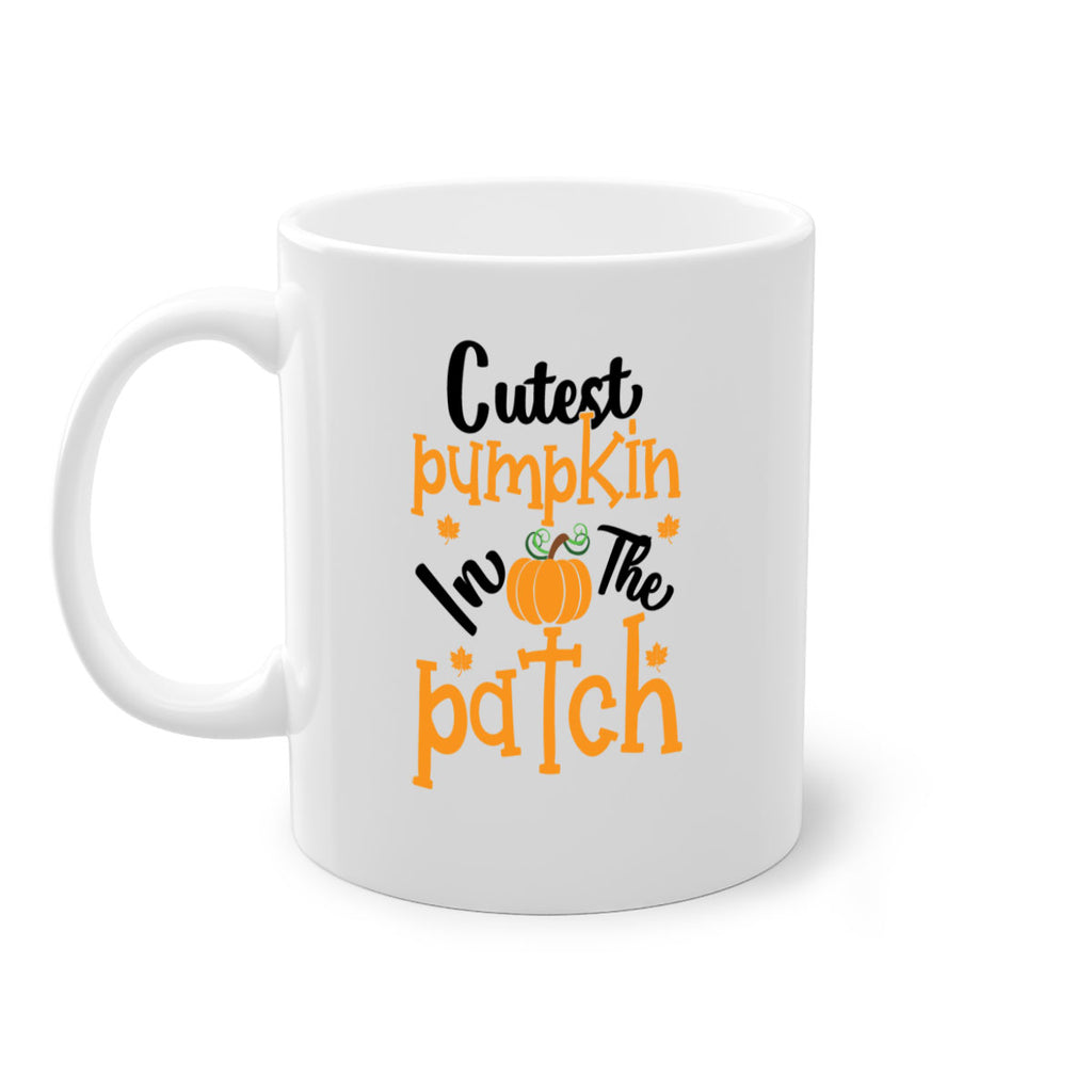 Cutestpumpkininthepatch 66#- fall-Mug / Coffee Cup