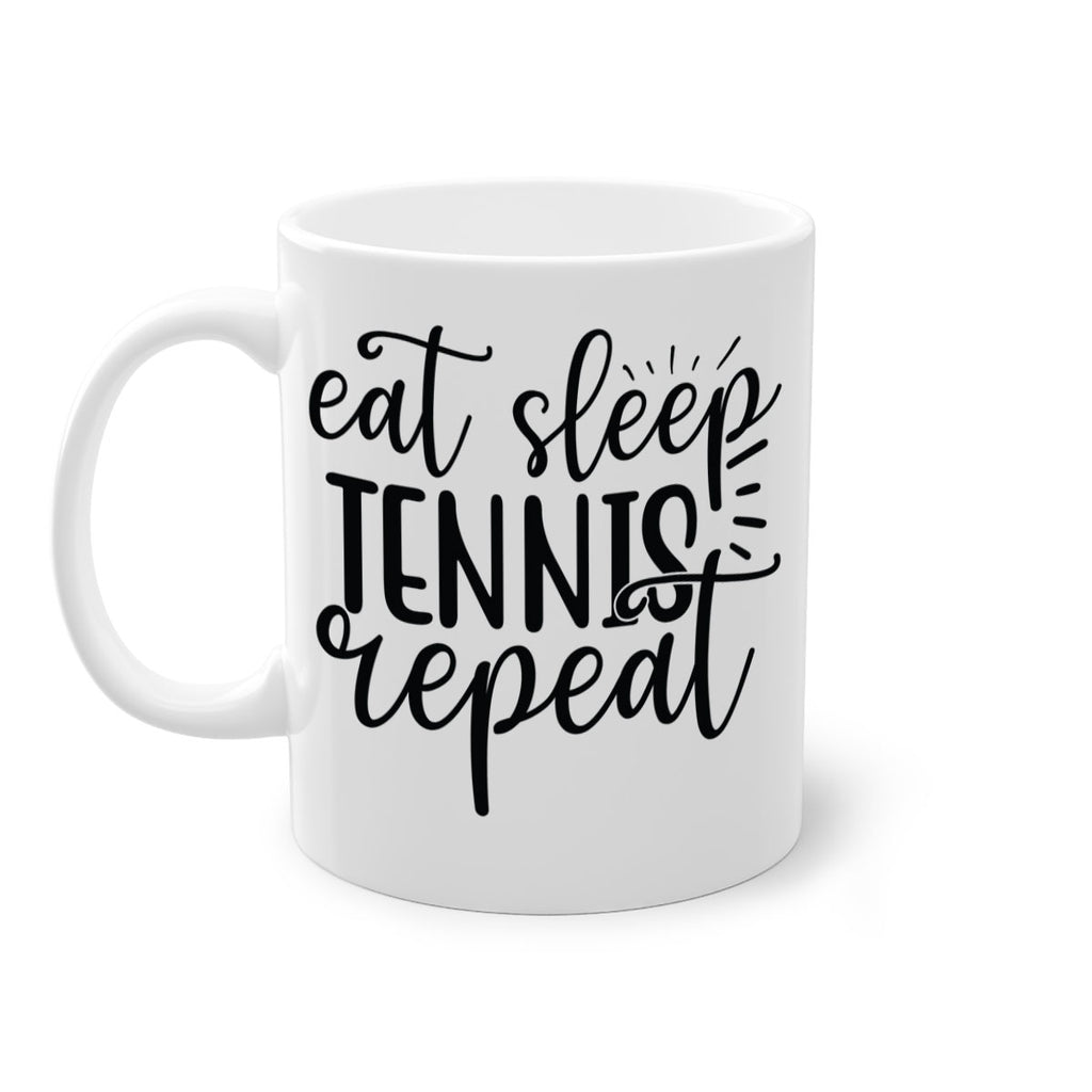 Eat sleep Tennis repeat 1293#- tennis-Mug / Coffee Cup
