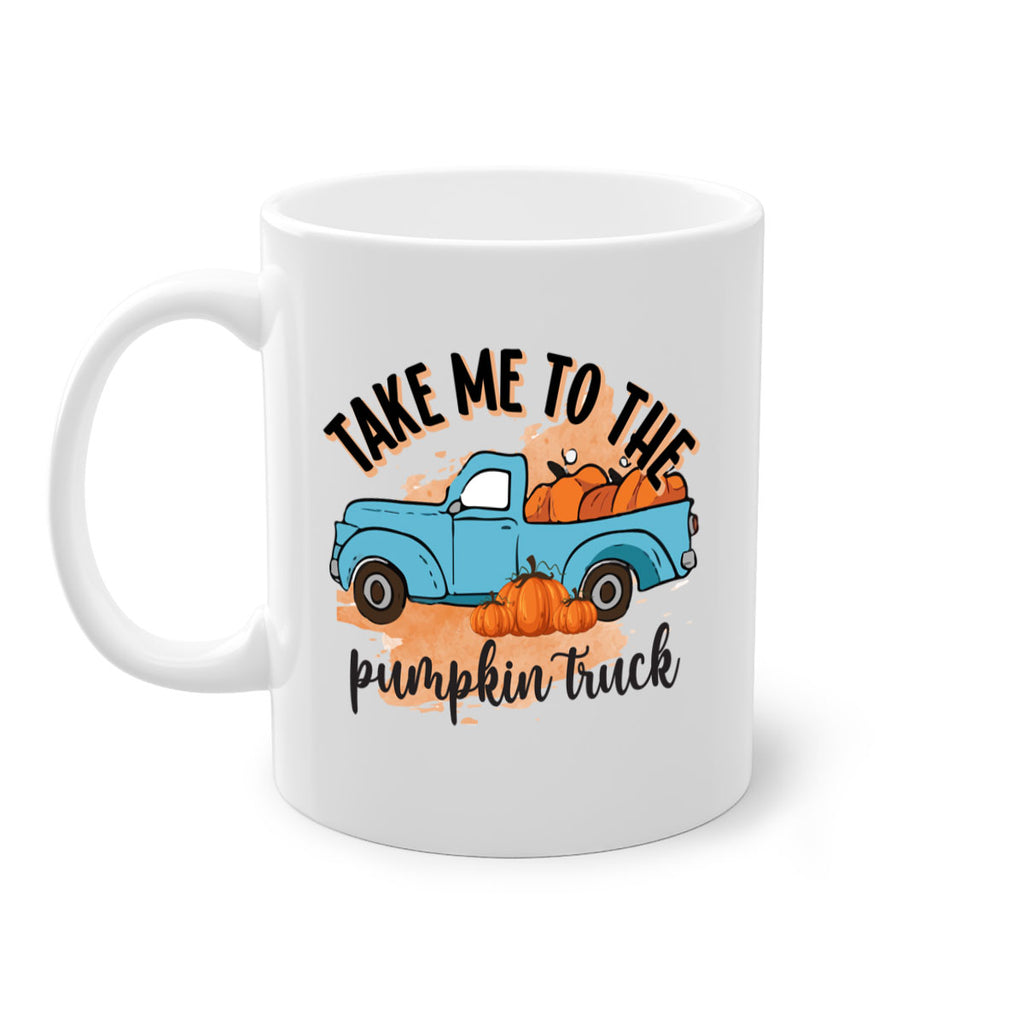 Fall Pumpkin Truck 128#- fall-Mug / Coffee Cup
