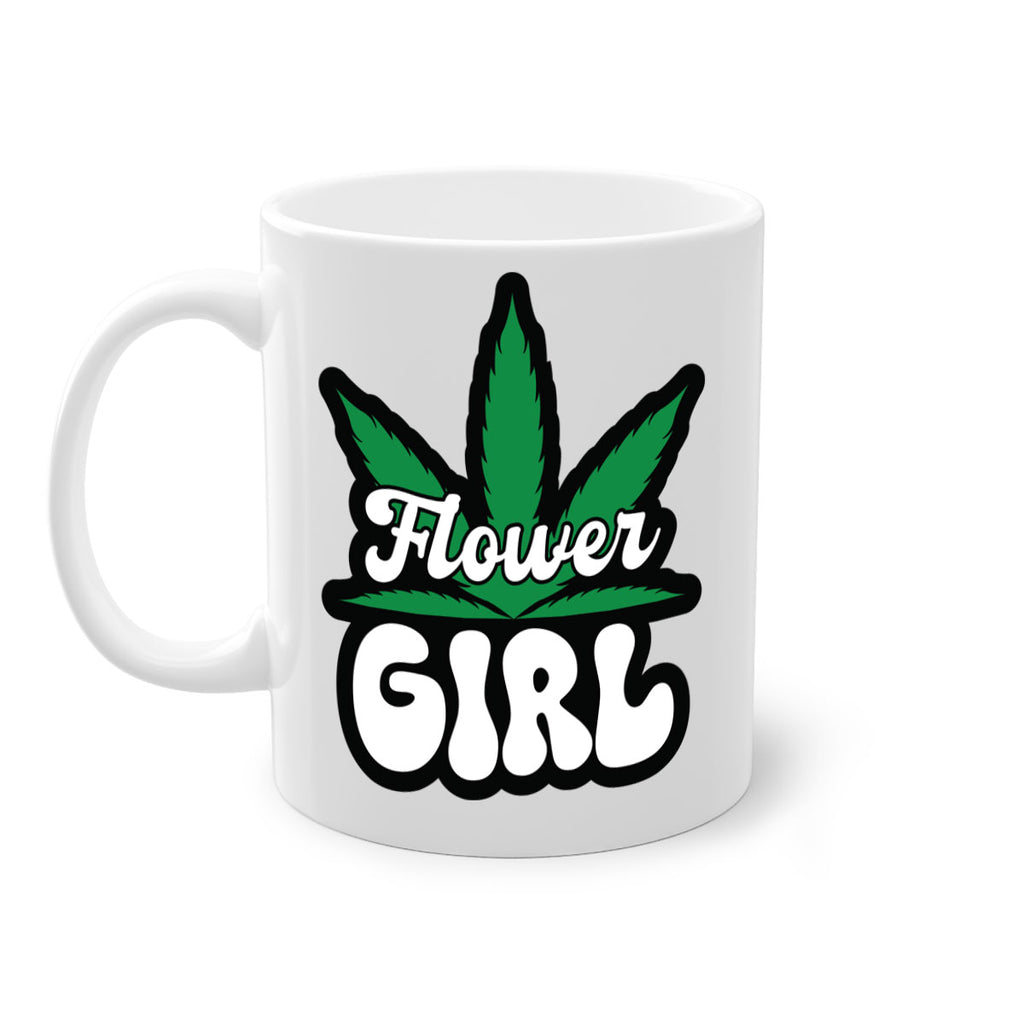 Flower girl 85#- marijuana-Mug / Coffee Cup