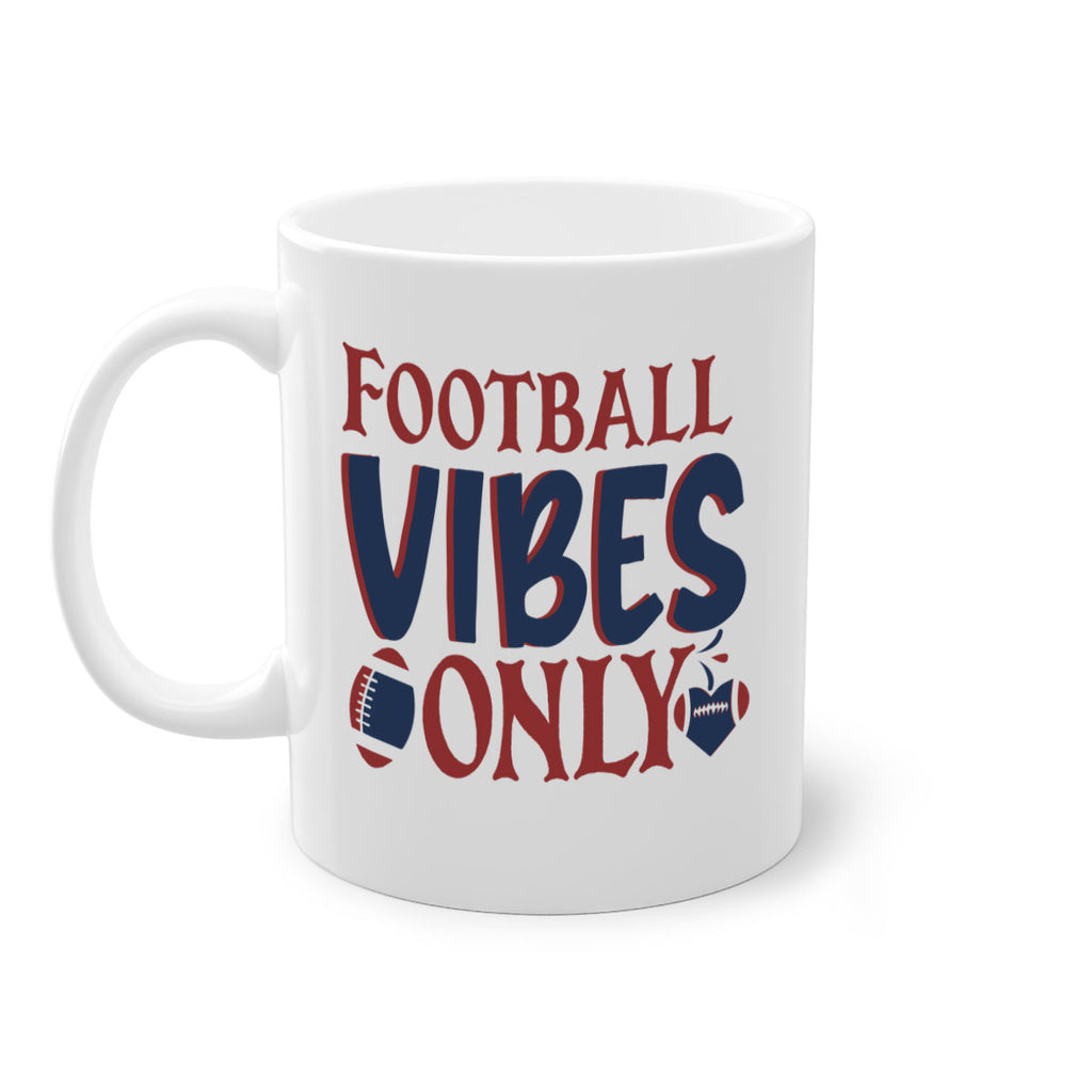 Football vibes only 1543#- football-Mug / Coffee Cup