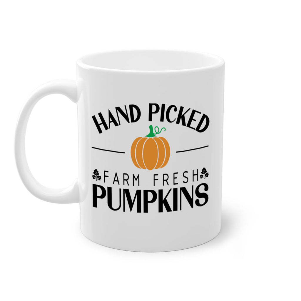 Hand Picked Farm Fresh Pumpkins 215#- fall-Mug / Coffee Cup