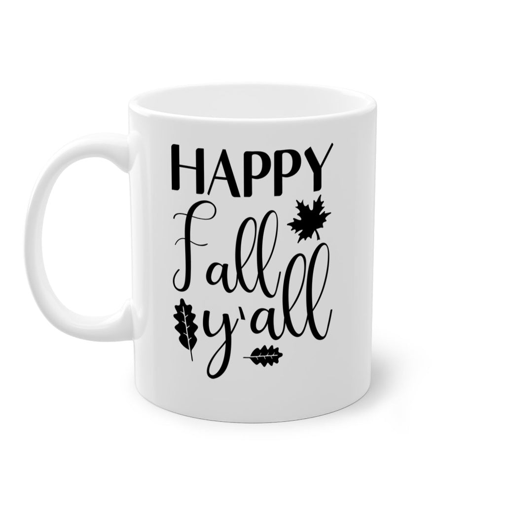 Happy Fall Y all 225#- fall-Mug / Coffee Cup
