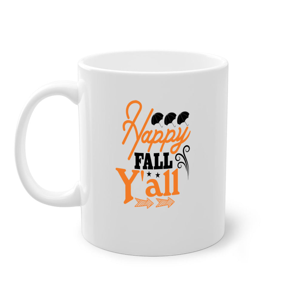 Happy Fall Yall 234#- fall-Mug / Coffee Cup