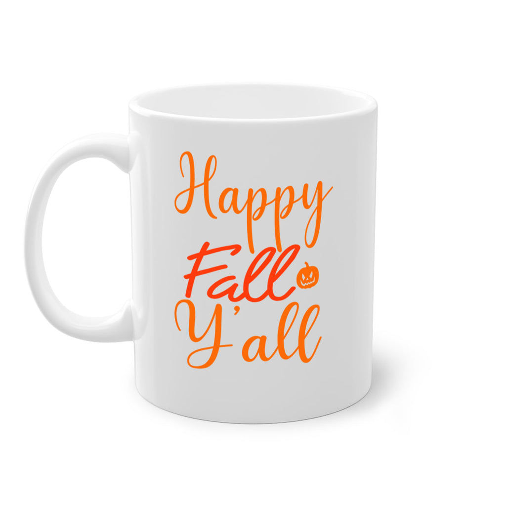 Happy Fall Yall Design 233#- fall-Mug / Coffee Cup
