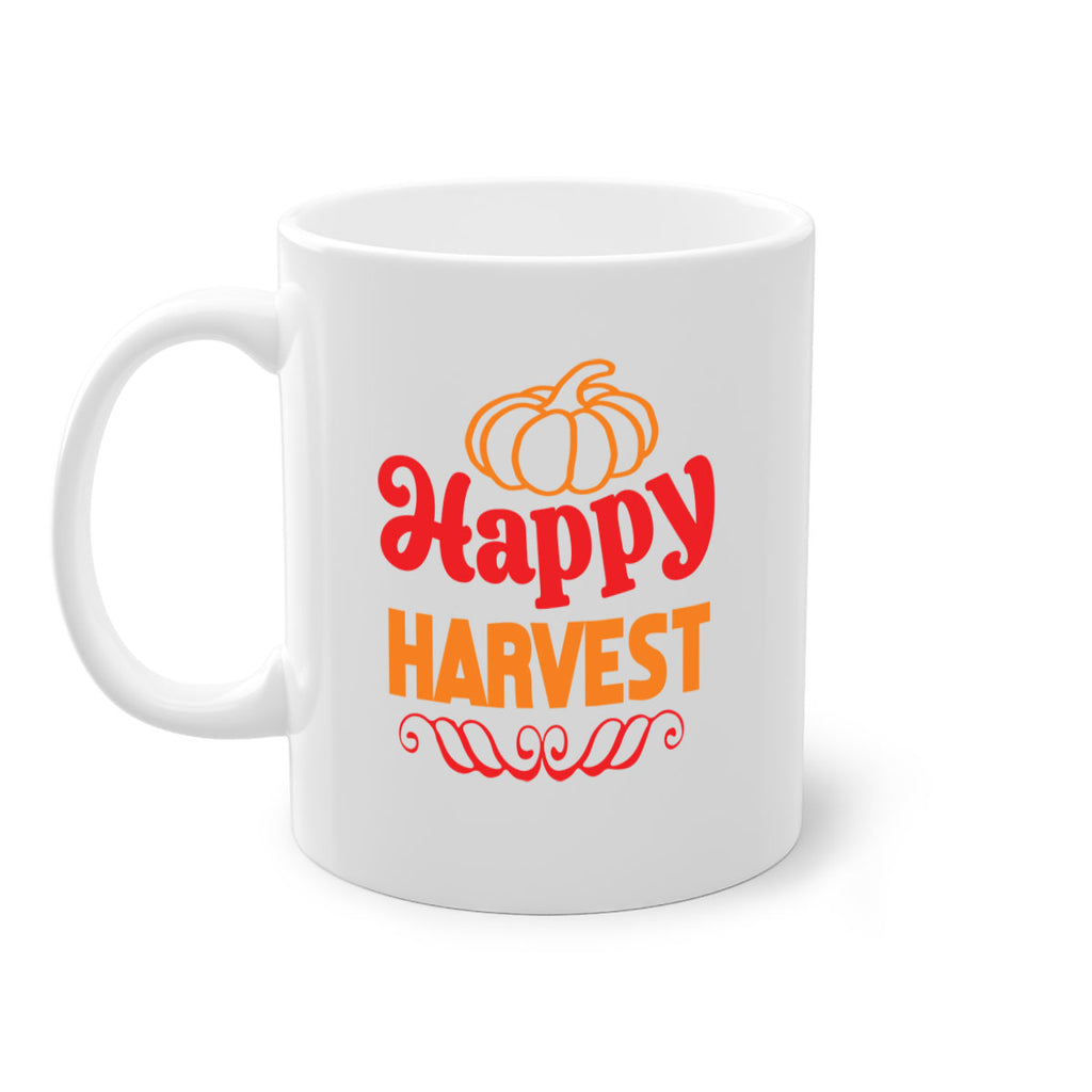 HappyHarvest 256#- fall-Mug / Coffee Cup