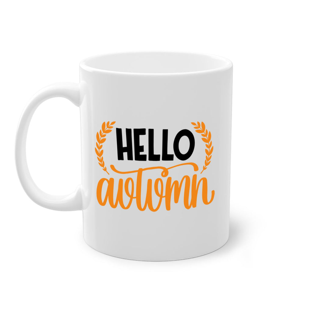 Hello Autumn 493#- fall-Mug / Coffee Cup