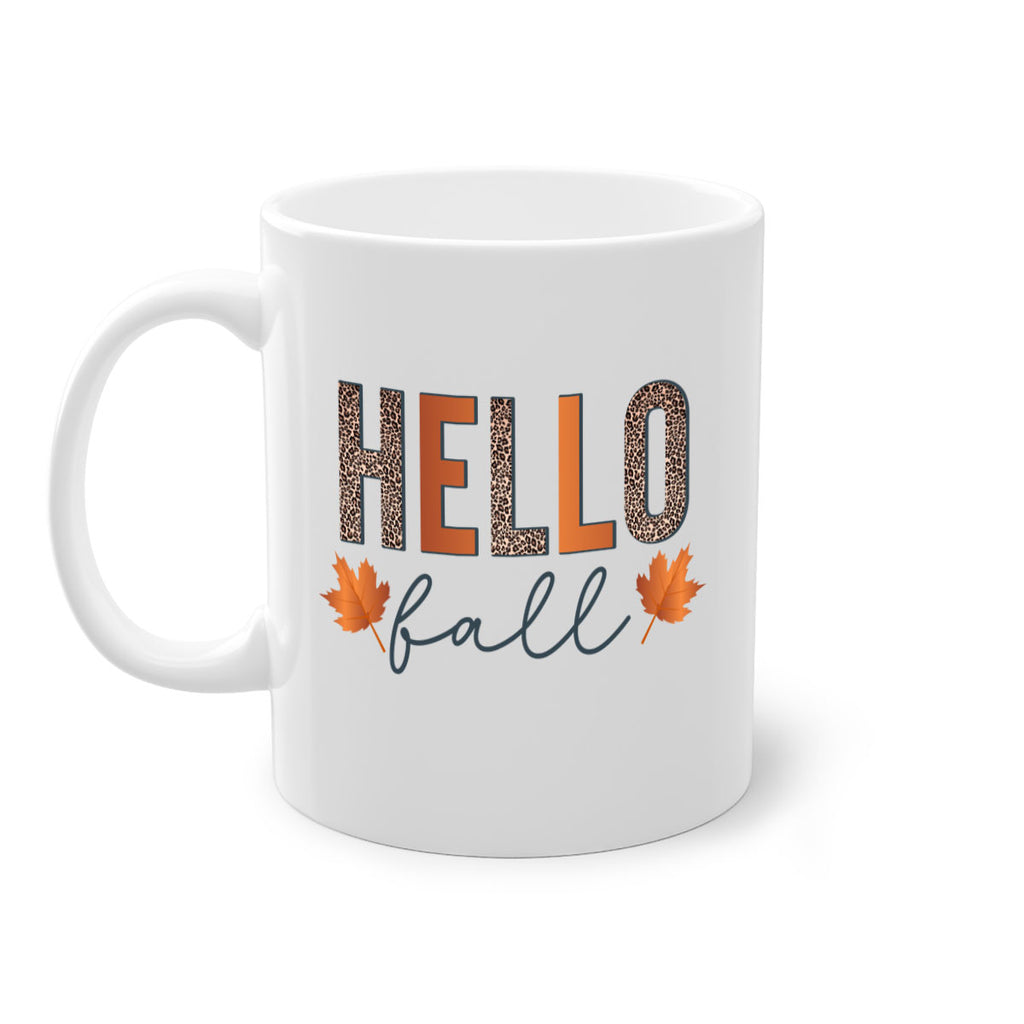 Hello Fall 272#- fall-Mug / Coffee Cup